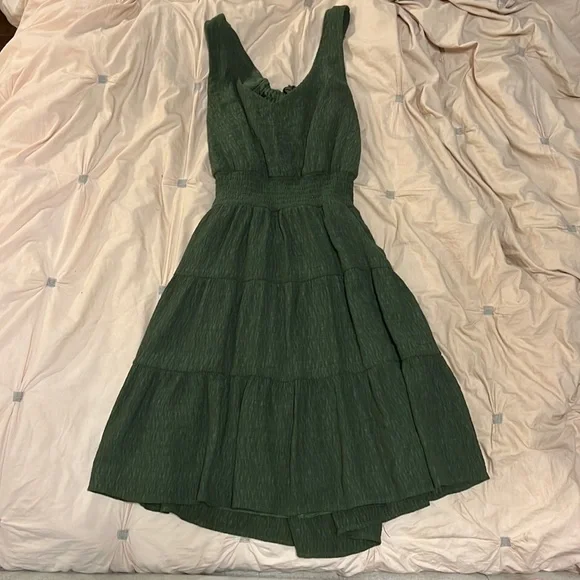 Macy's | Dresses | Macys Dark Green Cut Out Back Midi Dress | Poshmark Macy's | Dresses | Macys Dark Green Cut Out Back Midi Dress | Poshmark